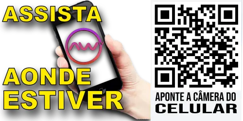 logo e qrcode streaming awtv